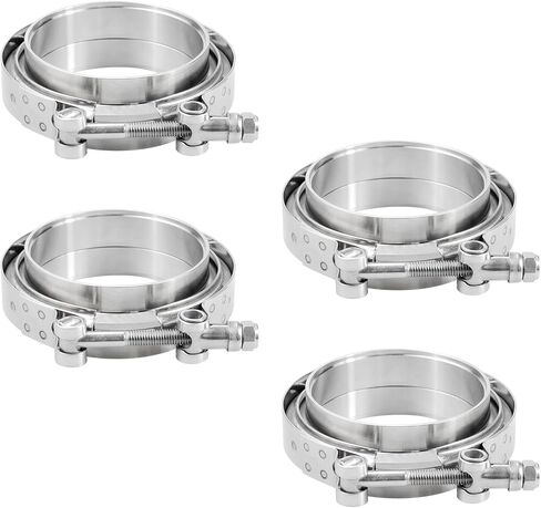 2.5" V Band Female Clamp with Male Female Flange Stainless Steel 1PC in Saudi Arabia