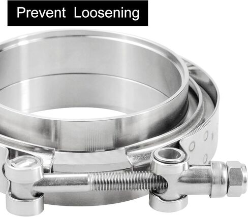 2.5" V Band Female Clamp with Male Female Flange Stainless Steel 1PC in Saudi Arabia