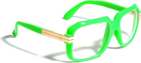 Gazelle Emcee Oversized Square Sunglasses w/ Clear Lenses in Saudi Arabia