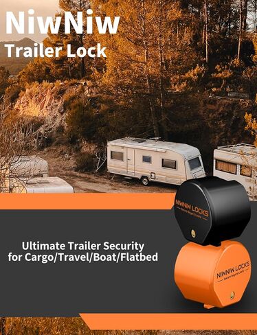 قفل عقار مقطورة ثقيلة-ملائمة عالمية 1-7/8 "2" 2-5/16 "مقرنات | مضاد لسان RV قفل لسان الشاحنة | تصميم أمن الصلب الهيكلي (أسود) in Kuwait