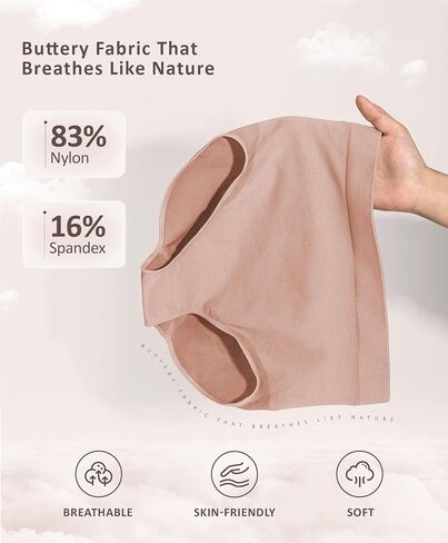 FeelinGirl Tummy Control Underwear for Women Seamless Body Shaper Panties Hid Waist Shaping Shapewear Girdle Briefs in Saudi Arabia