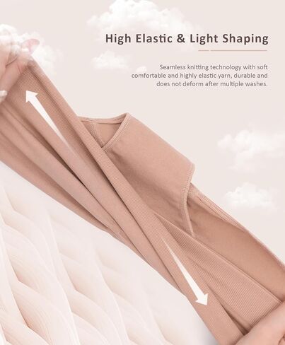 FeelinGirl Tummy Control Underwear for Women Seamless Body Shaper Panties Hid Waist Shaping Shapewear Girdle Briefs in Saudi Arabia