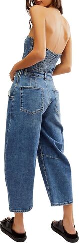 Free People Women's Je Suis PRET Barrel Jumps in Saudi Arabia
