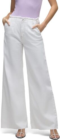 Hudson Women's James High Rise Wide Leg Jean in Saudi Arabia