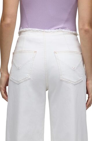 Hudson Women's James High Rise Wide Leg Jean in Saudi Arabia