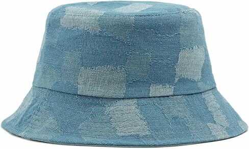 Denim Bucket Hats for Women Men Cute Jean Hat Packable Outdoor Sun Cap in Saudi Arabia