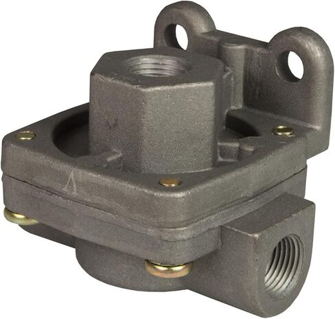 Tectran Heavy Duty Quick Release Valve | 1/2" NPT Inlet | 3/8" NPT Outlet (Replaces Bendix 229860) in Saudi Arabia