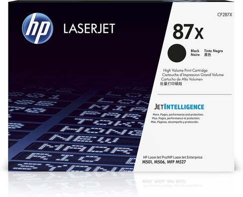HP 87X | CF287XD | خراطيش حبر | أسود | عالي الإنتاجية in Kuwait