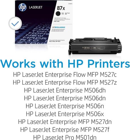 HP 87X | CF287XD | خراطيش حبر | أسود | عالي الإنتاجية in Kuwait