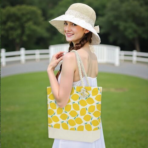Beach Bag Sun Straw Hat, Tote Bag for Women Friends Travel Gifts, Aloha Bags Waterproof Travel Vacation Essentials in Kuwait