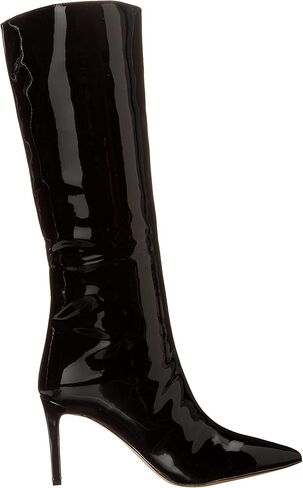Guess Women's Dayton Knee High Boot, Cream Snakeskin 151, 8.5 in Saudi Arabia