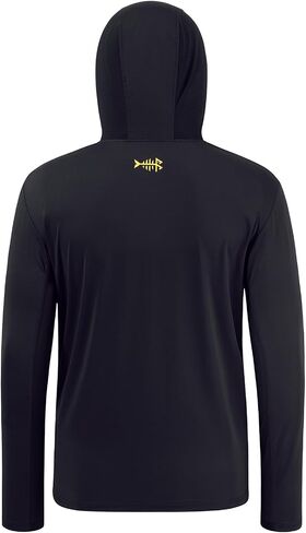 BASSDASH Men’s UPF 50+ Fishing Hoodie Shirts with Chest Pocket Lightweight UV Sun Protection Long Sleeve Hiking Sports FS34M in Saudi Arabia