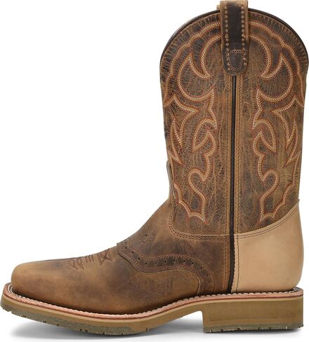 Double H Men's Distressed Folklore Steel Toe Roper Work Boot in Saudi Arabia