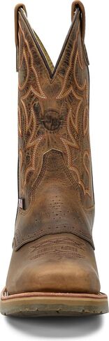 Double H Men's Distressed Folklore Steel Toe Roper Work Boot in Saudi Arabia