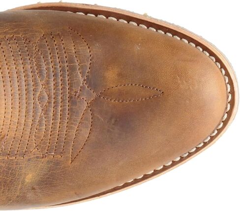 Double-H Boots: Mens USA-Made Gel Ice Cowboy Boots DH1552 Brown in Saudi Arabia