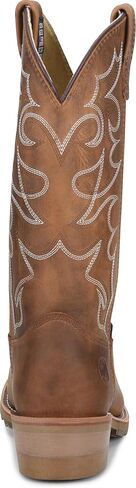 Double-H Boots: Mens USA-Made Gel Ice Cowboy Boots DH1552 Brown in Saudi Arabia