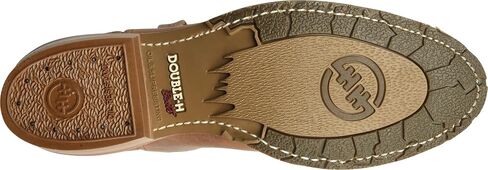 Double-H Boots: Mens USA-Made Gel Ice Cowboy Boots DH1552 Brown in Saudi Arabia