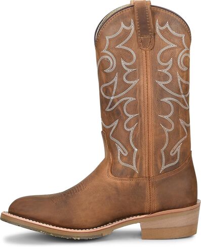 Double-H Boots: Mens USA-Made Gel Ice Cowboy Boots DH1552 Brown in Saudi Arabia