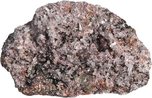 Rockcloud Natural Epidote Raw Crystal Stone Cluster Irregular Shaped Specimen for Home Decoration, 0.02 lb to 0.11 lb in Saudi Arabia