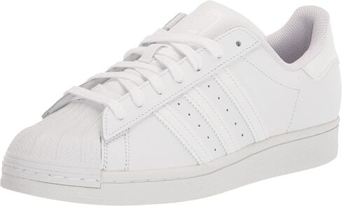 adidas Originals Men's Super-Star Sneaker, White/Black/White, 10 in Saudi Arabia