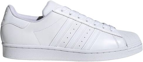 adidas Originals Men's Super-Star Sneaker, White/Black/White, 10 in Saudi Arabia
