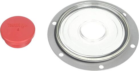 Torque 4 PCS 3404195 Aluminum Hub Caps for Trailer Axle Replaces Stemco 340-4195 in Kuwait