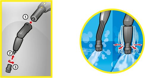 KARCHER steam cleaner brushes ultra-modern 2.863 - 159 in Saudi Arabia