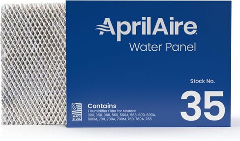 Aprilaire 35 Water Panel Humidifier Filter Replacement for Aprilaire Whole House Humidifier Models 350, 360, 560, 560A, 568, 600, 600A, 600M, 700, 700A, 700M, 760, 760A, 768 (Pack of 1) in Kuwait