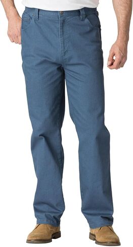 Liberty Blues Men's Big & Tall ™ Relaxed Fit Side Elastic 5-Pocket Stretch Jeans in Saudi Arabia