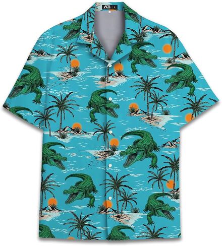 Funny Hawaiian Shirt for Mens Vintage Hawaiian Shirt Mens Short Sleeve Button Down Shirt Men in Kuwait