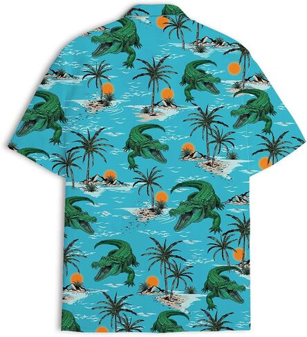 Funny Hawaiian Shirt for Mens Vintage Hawaiian Shirt Mens Short Sleeve Button Down Shirt Men in Kuwait