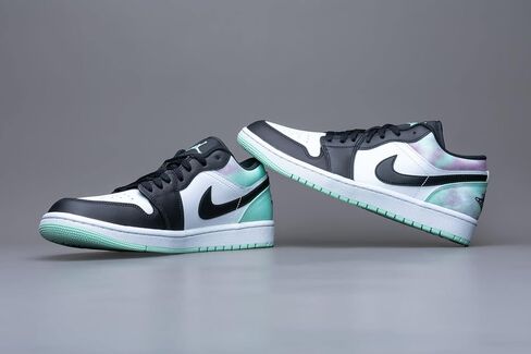 للرجال Jordan 1 Low SE مصبوغ أبيض/رغوة نعناعية- أسود (DM1199 100) in Saudi Arabia
