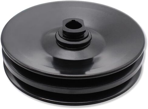 GM Power Steering Pump Pulley Keyway Single Groove For Chevy Oldsmobile Pontiac Cadillac 350 454 Polished Aluminum in Saudi Arabia