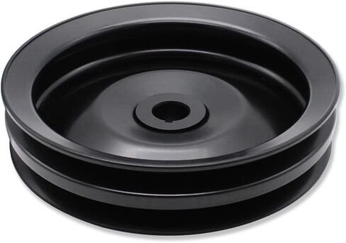 GM Power Steering Pump Pulley Keyway Single Groove For Chevy Oldsmobile Pontiac Cadillac 350 454 Polished Aluminum in Saudi Arabia