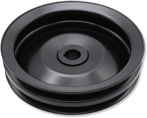 GM Power Steering Pump Pulley Keyway Single Groove For Chevy Oldsmobile Pontiac Cadillac 350 454 Polished Aluminum in Saudi Arabia