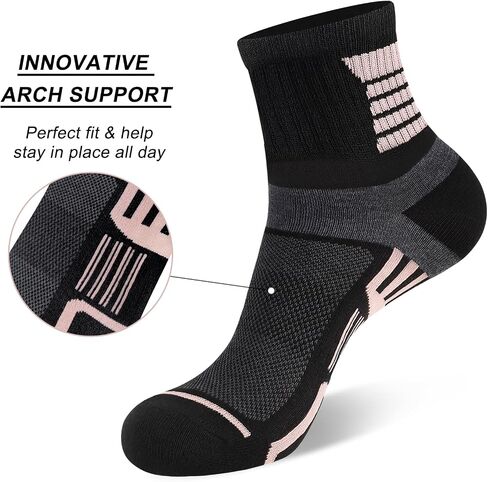12 Pairs Womens Ankle Socks Lightweight Breathable Casual Mini Crew Quarter Socks For Women in Saudi Arabia