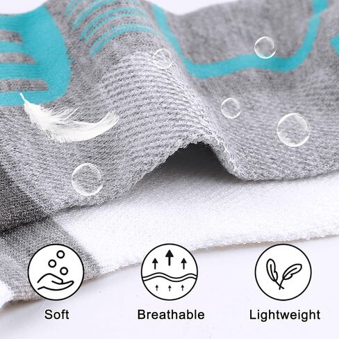 12 Pairs Womens Ankle Socks Lightweight Breathable Casual Mini Crew Quarter Socks For Women in Saudi Arabia