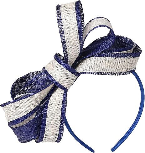 Sinamay Fascinators Hats for Women Ladies Church Headdress Formal Tea Party Wedding Cocktail Derby Hat with Bowknot in Saudi Arabia