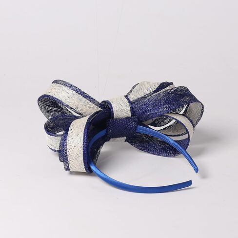 Sinamay Fascinators Hats for Women Ladies Church Headdress Formal Tea Party Wedding Cocktail Derby Hat with Bowknot in Saudi Arabia