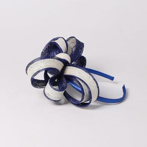 Sinamay Fascinators Hats for Women Ladies Church Headdress Formal Tea Party Wedding Cocktail Derby Hat with Bowknot in Saudi Arabia