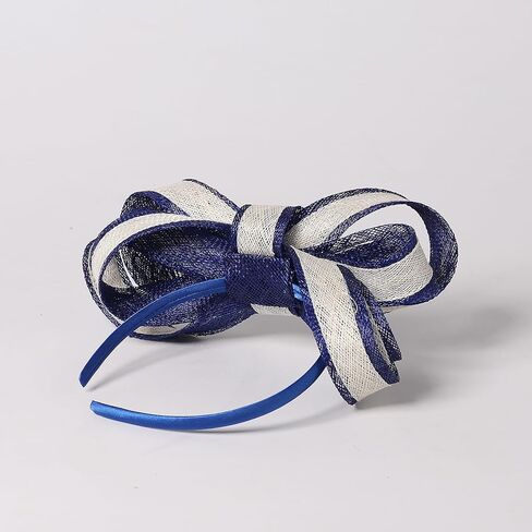 Sinamay Fascinators Hats for Women Ladies Church Headdress Formal Tea Party Wedding Cocktail Derby Hat with Bowknot in Saudi Arabia