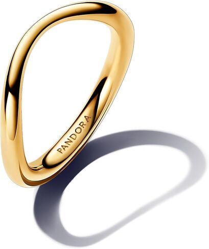 Pandora Essence Two-tone Entwined Bands Ring - Sterling silver and 14k Gold-Plated Ring - Gift for Women - Includes Gift Box in Kuwait