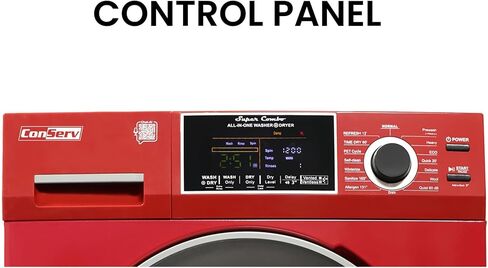 Conserv Ver 2 Pro 24" Compact Combo Washer Dryer Vented/Ventless 1200 RPM White in Kuwait