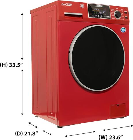 Conserv Ver 2 Pro 24" Compact Combo Washer Dryer Vented/Ventless 1200 RPM White in Kuwait