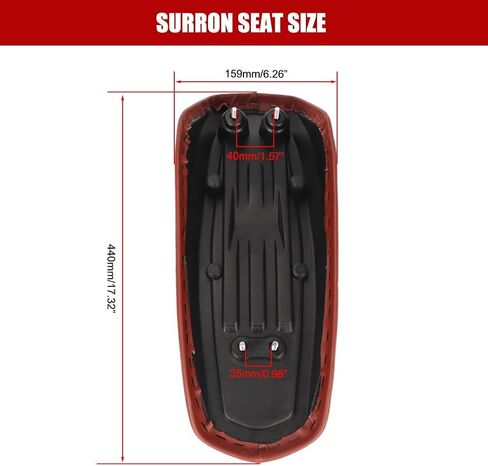 Sur Ron Seat Cusycle Cushion Surron Seat for Electrice Dirt Bike Sur-Ron S / X Light Bee Surron X160 / X260 Brown Proend in Kuwait