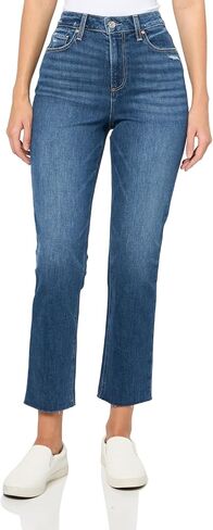 PAIGE Women's High Rise Brigitte Raw Hem Cuf in Saudi Arabia