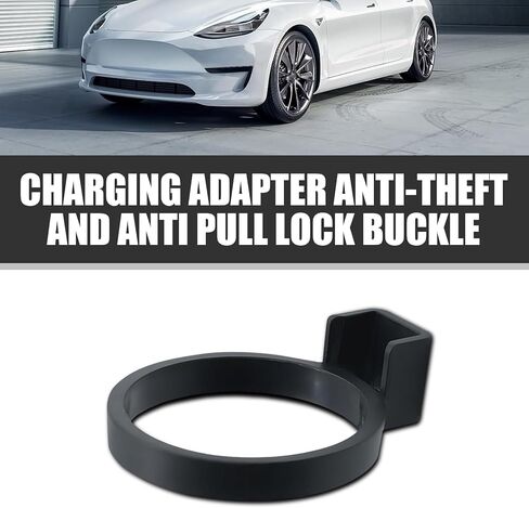 حلقة قفل الطاقة التكميلية Tesla التكميلية ، واقي السلامة المضاد للسرقة ، ومكافحة السلامة ، ومحول طاقة مركبة مجسمة للطاقة ، وهو متوافق مع Tesla (أسود) in Kuwait