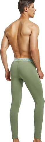 SEOBEAN Mens Sexy Low Rise Classic Solid Long John 220403 in Saudi Arabia