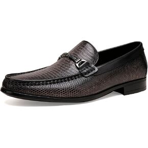 Classsical Slip on Loafers for Men,Leather Dress Shoes Dress Loafer Penny Formal Shoes