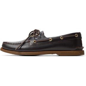 Sperry Men's Authentic Original 2-Eye Boat Shoe, Amaretto, 12 Wide
